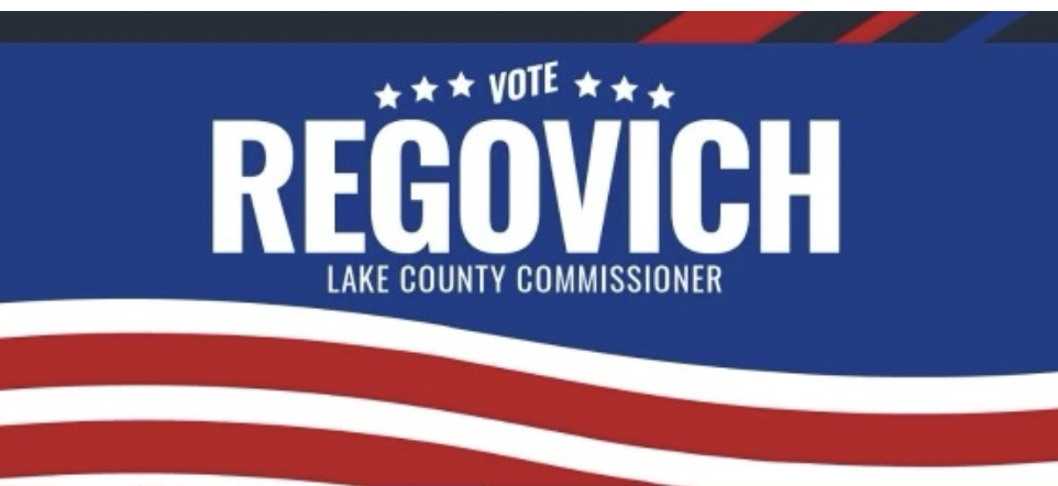 Vote! Regovich *ENDORSED*OPENING DAY LAKE COUNTY CAPTAINS FEATURED GUEST SENATOR JERRY CIRINO